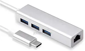 USB-C/Type C to 3 Ports a 3.0 With MBPS Gigabit
