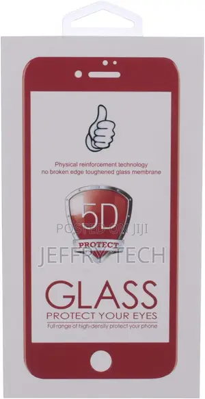 Other 5D Screen Protector for Apple iPhone 7 Plus - Black