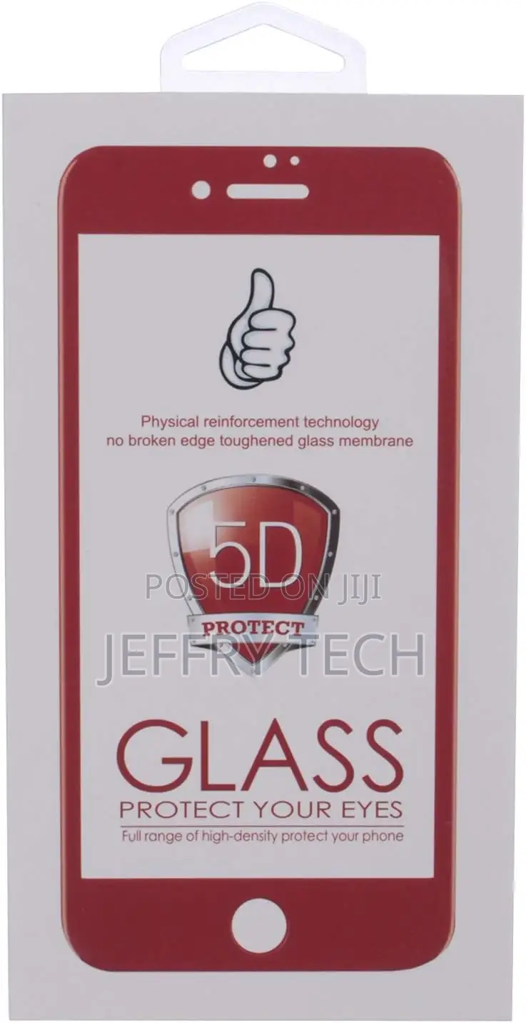 Other 5D Screen Protector for Apple iPhone 7 Plus - Black