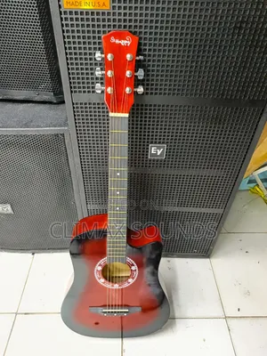 Acoustic Guitar Size 38 , Red Wine,