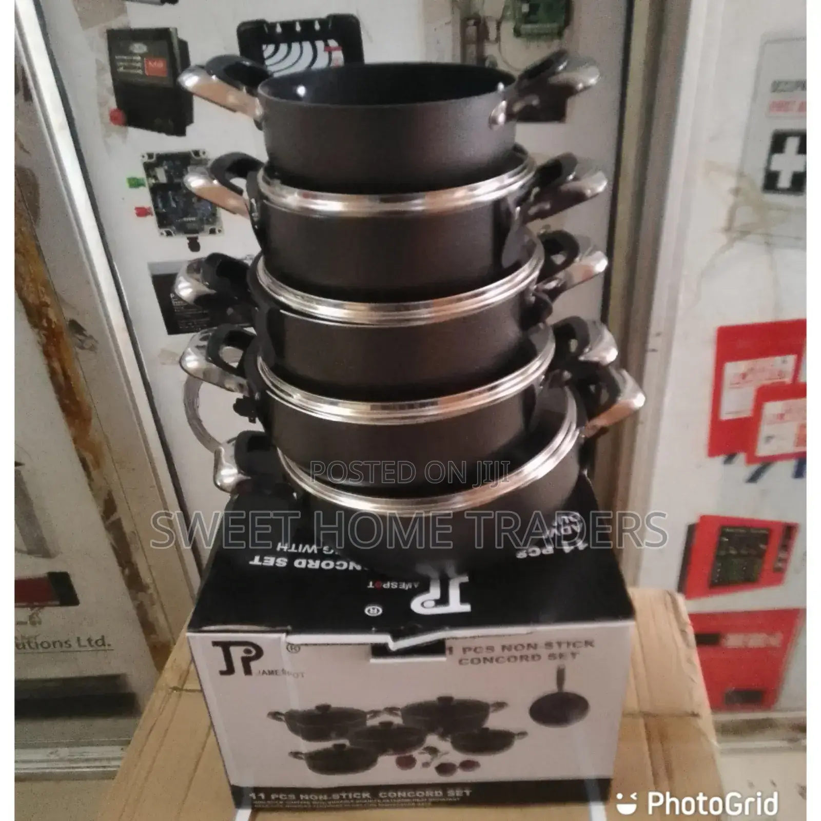 Non Stick 10pcs Jp Cookware +Pan