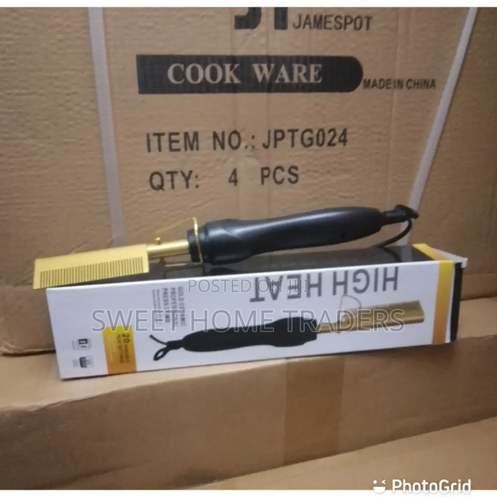 Wing Styling Electric Hot Comb