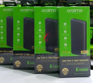 Oraimo Toast 15 Flash 10,000mah Power Bank + Type C Output