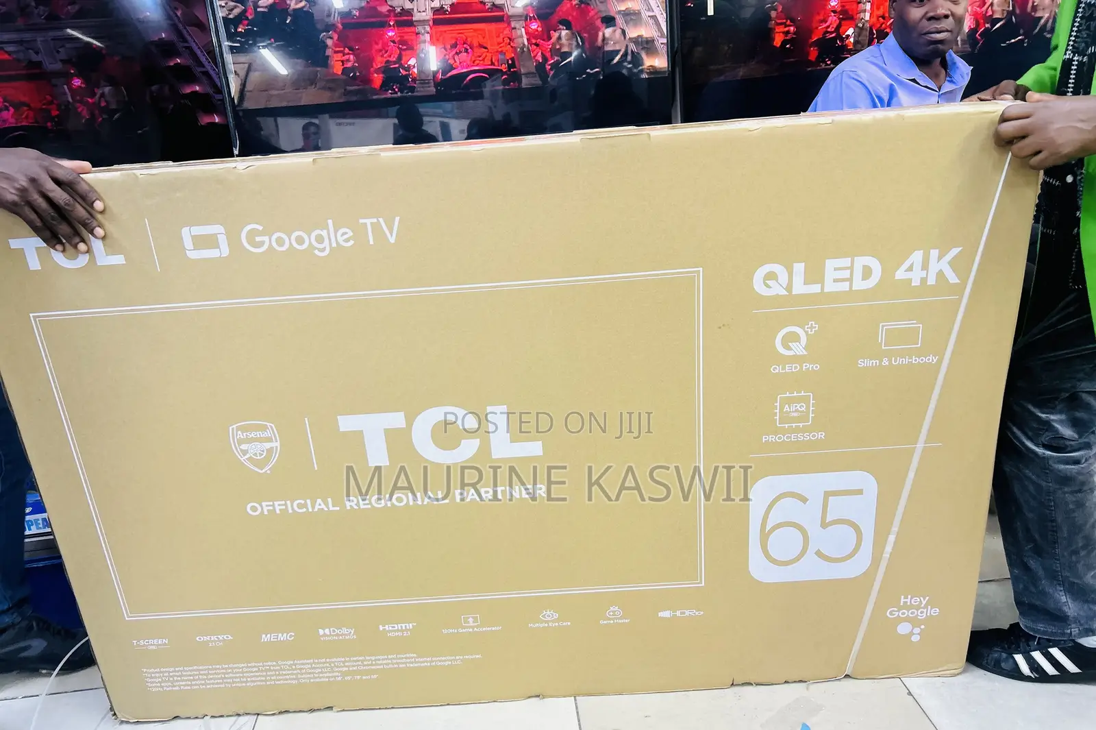 TCL 65′′ 65c655 Qled Pro Google