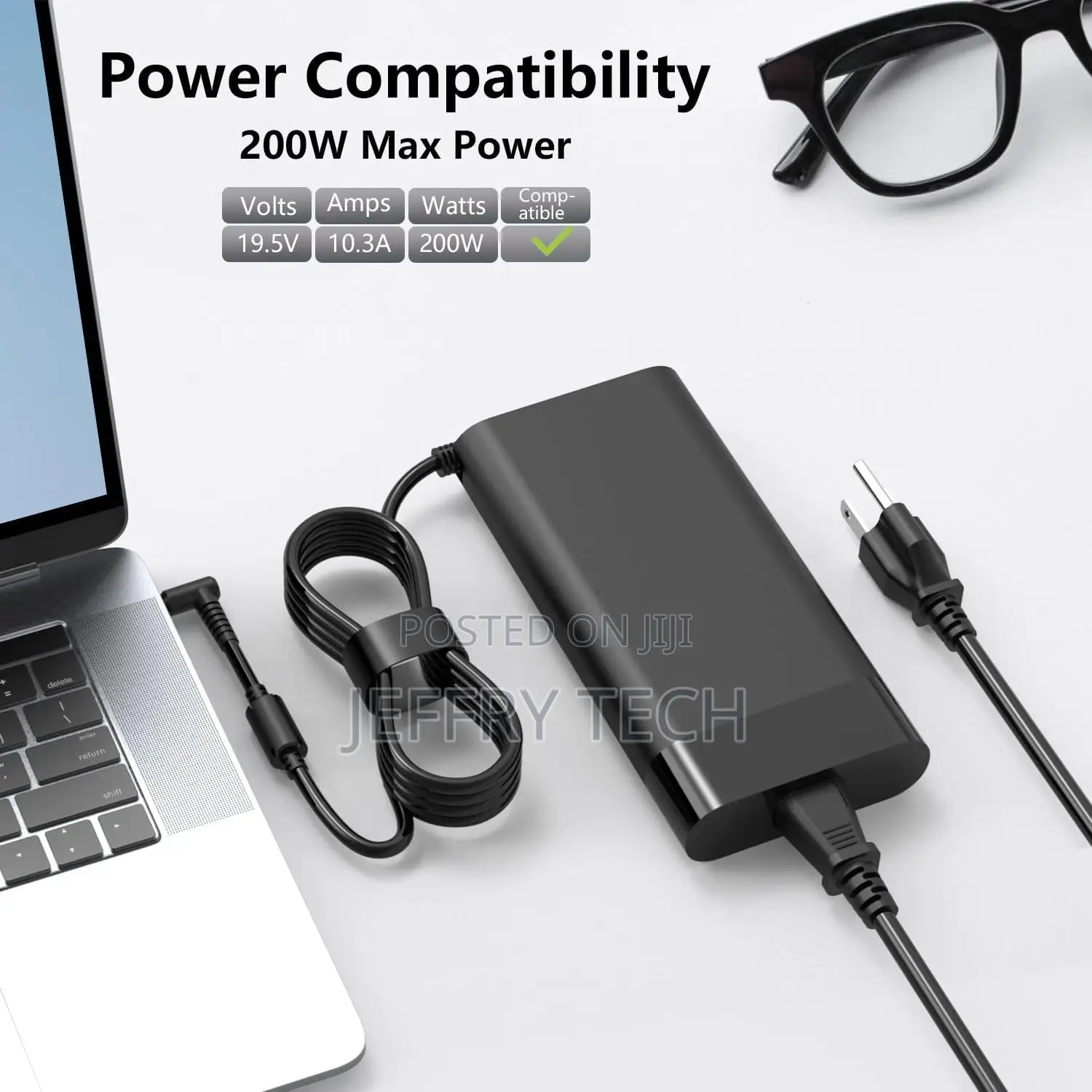 200W AC Adapter Charger Compatible With TPN-DA10 L00818-850