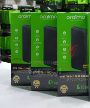 Oraimo Toast 15 OPB-1100D 15W 10,000mah Power Bank