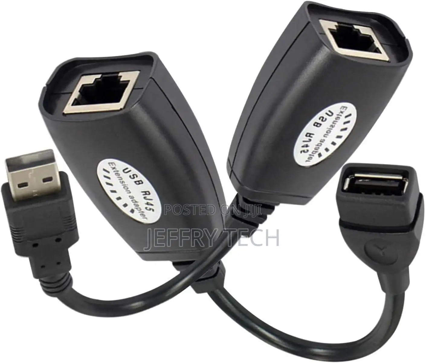 USB to RJ45 Extension Adapter Over RJ45 Ethernet LAN Splitte