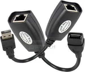 USB to RJ45 Extension Adapter Over RJ45 Ethernet LAN Splitte