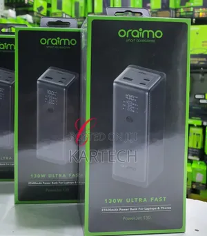 Oraimo Powerjet 130w 27,600mah Power Bank