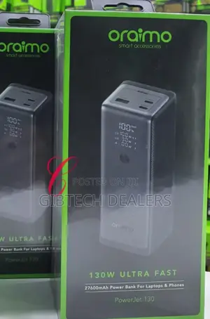 Oraimo Powerjet Oob-727sq 130w 27600mah Power Bank