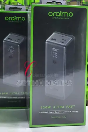 Oraimo Powerjet 130w 27600mah Power Bank