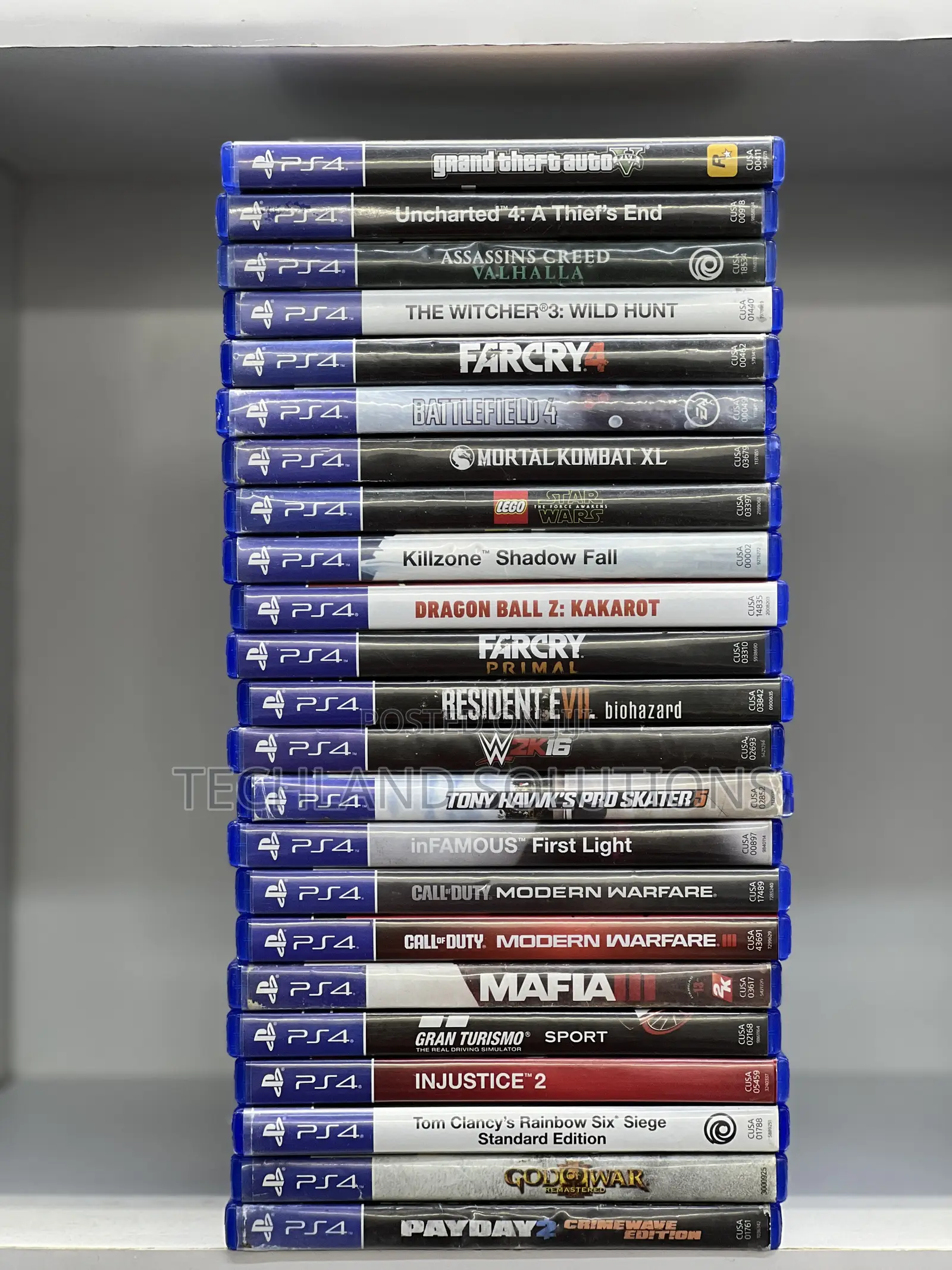 Used Ps4 Games