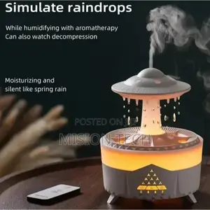 Water Raindrops Ultrasonic Air Humidifier