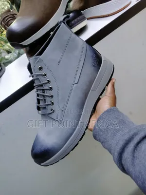 Caterpillar Grey Boots for Men