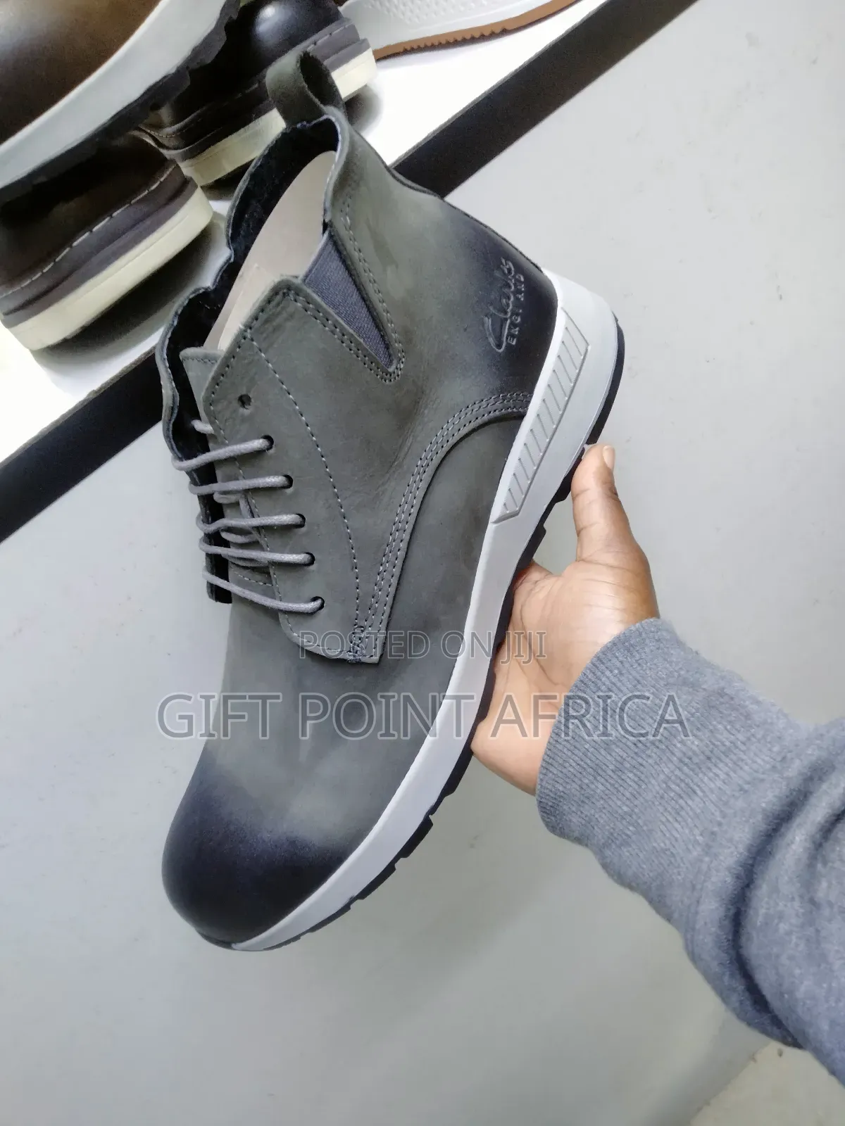 Clarks Leather Boots for Men