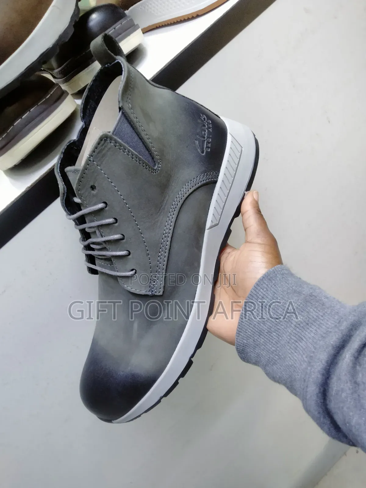 Clarks Leather Boots for Men