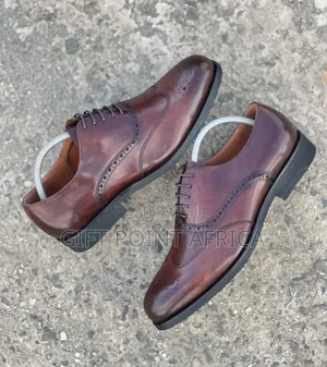 Leather Official Shoes for Men ( Coffee Brown)