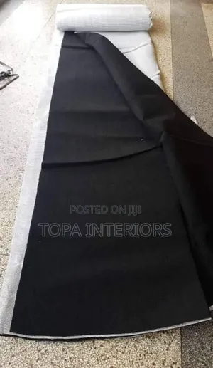 Black Delta Wall to Wall Office Floor Carpets