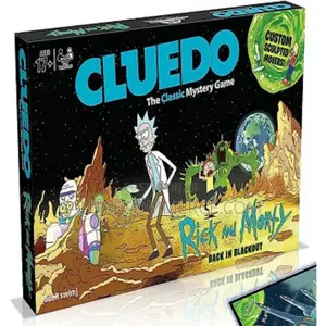 3210 Durable Rick Morty Cluedo Board Game