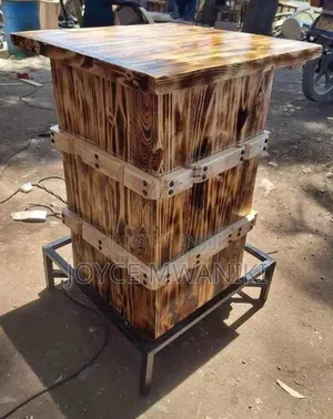 Bar High Pallet Table, Square 