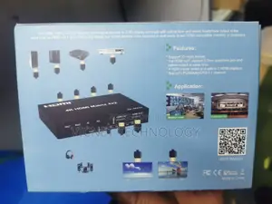  HDMI Matrix Switch With Fibre Optic