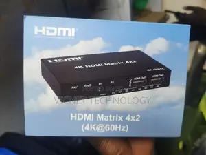  HDMI Matrix Switch With Fibre Optic