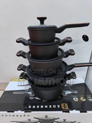 10pc Edenberg Cookware Set