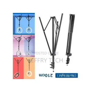 Universal Tripod Stand for Video Lights, Cameras and Phones,