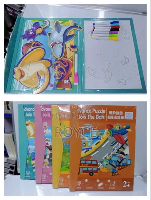 2 in 1 Puzzle With Drawing Whiteboard