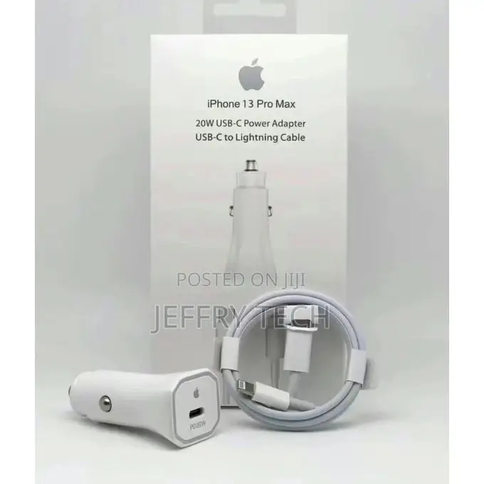 Apple iPhone 11, 12, 13 ,14 Car Charger 20 Watts