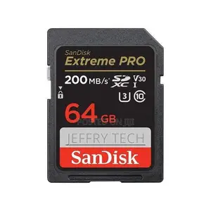 Sandisk Extreme PRO 64GB SDXC UHS-I Memory Card, Camera Card