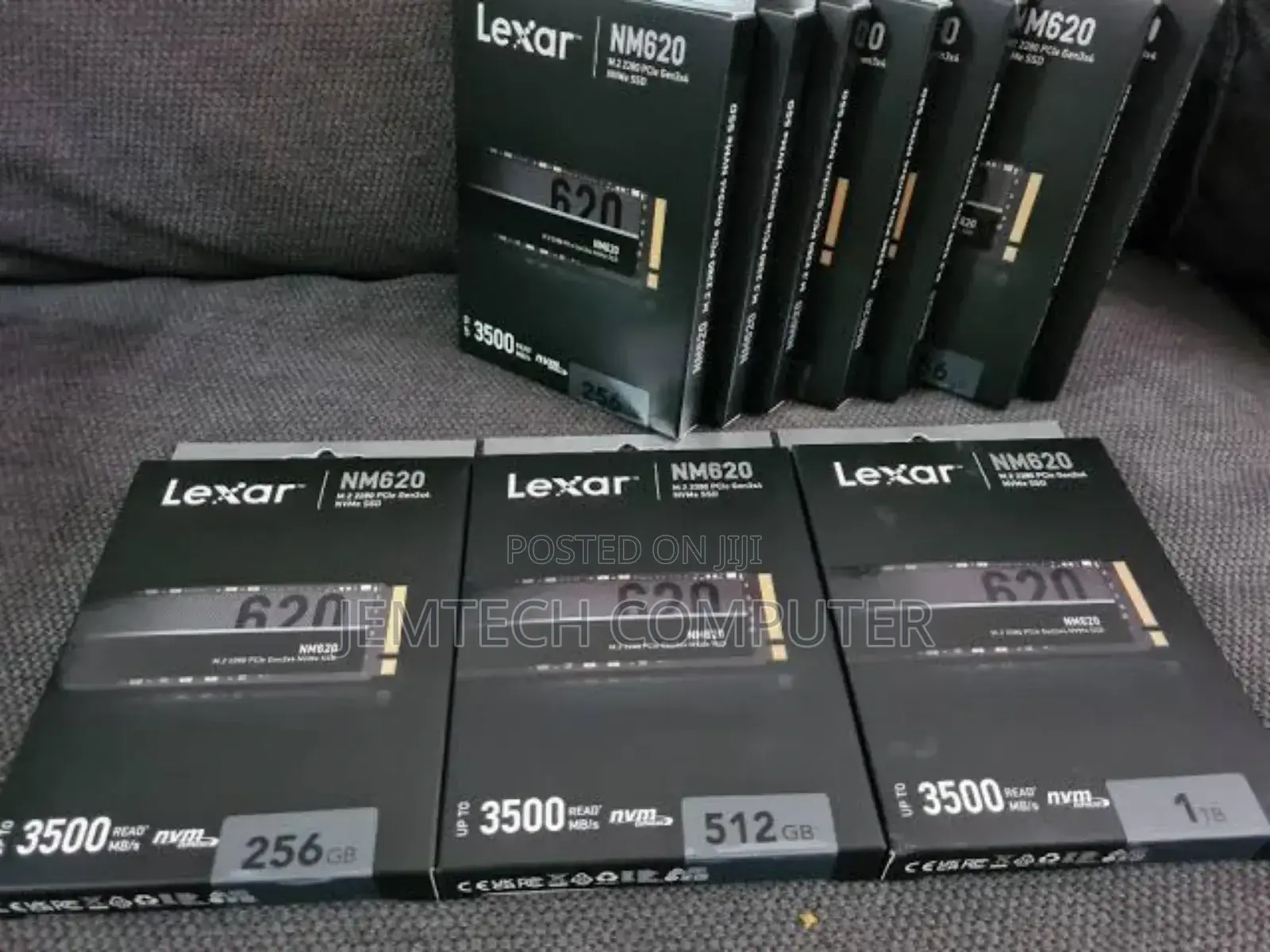 Lexar Lnm620 Internal SSD M.2 Pcie Gen 3*4 Nvme 2280 – 512gb