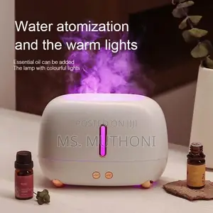 Portable Colorful Cool Mist USB LED Room Fire Flame Humidifi