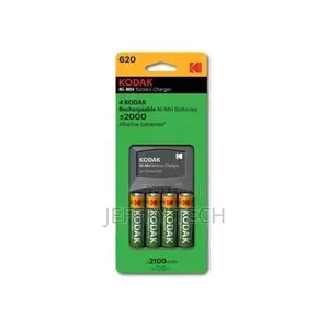 Kodak AA Reachageable Batteries 4battery+Charger