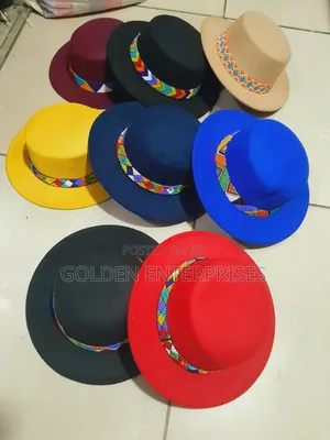 Beaded Fedora Hat