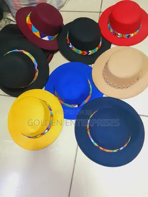 Beaded Fedora Hat