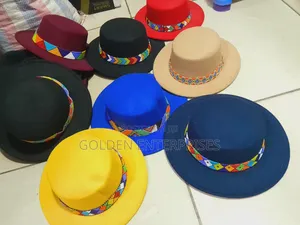 Beaded Fedora Hat