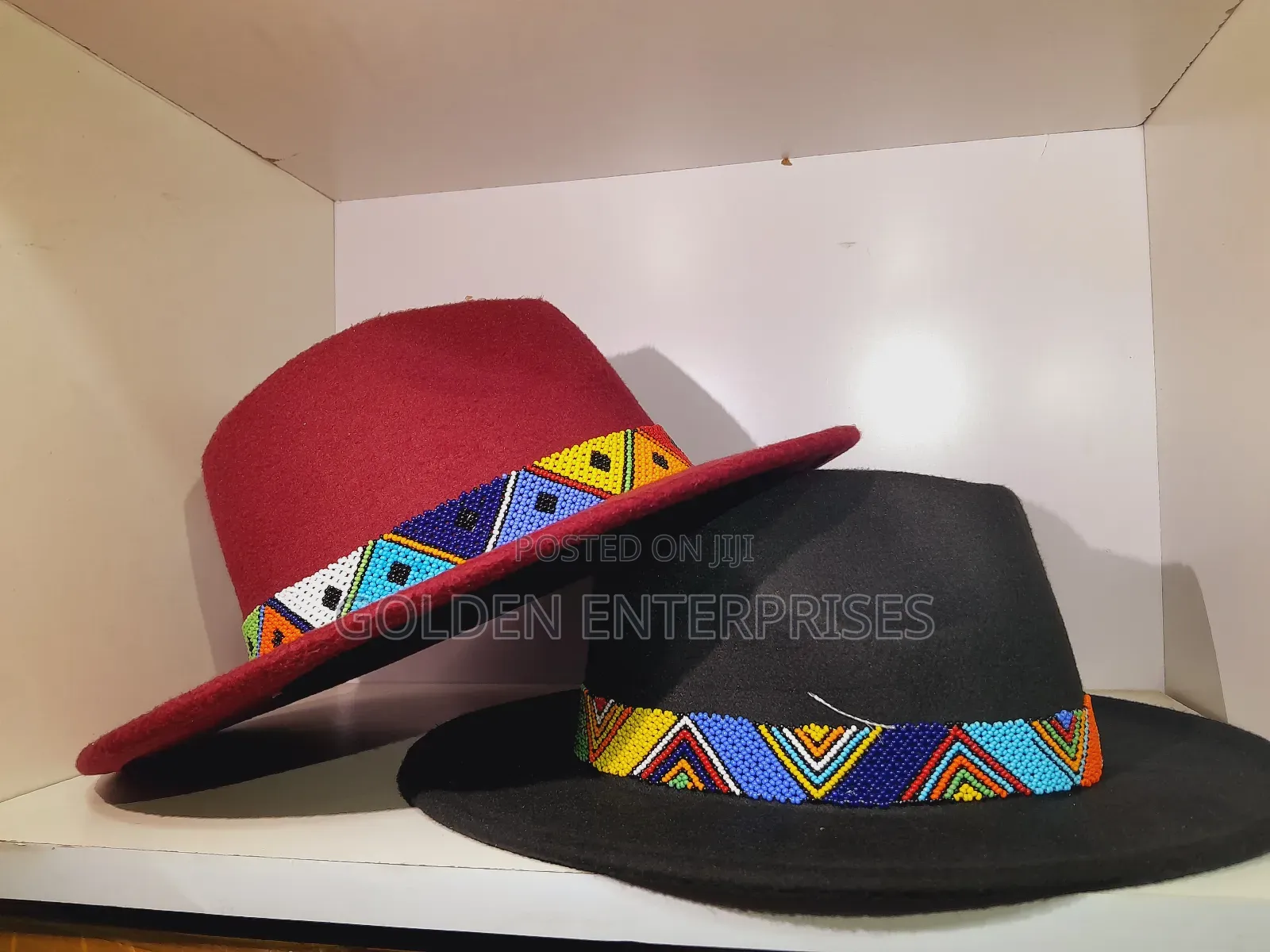 Beaded Fedora Hat