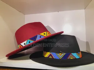 Beaded Fedora Hat