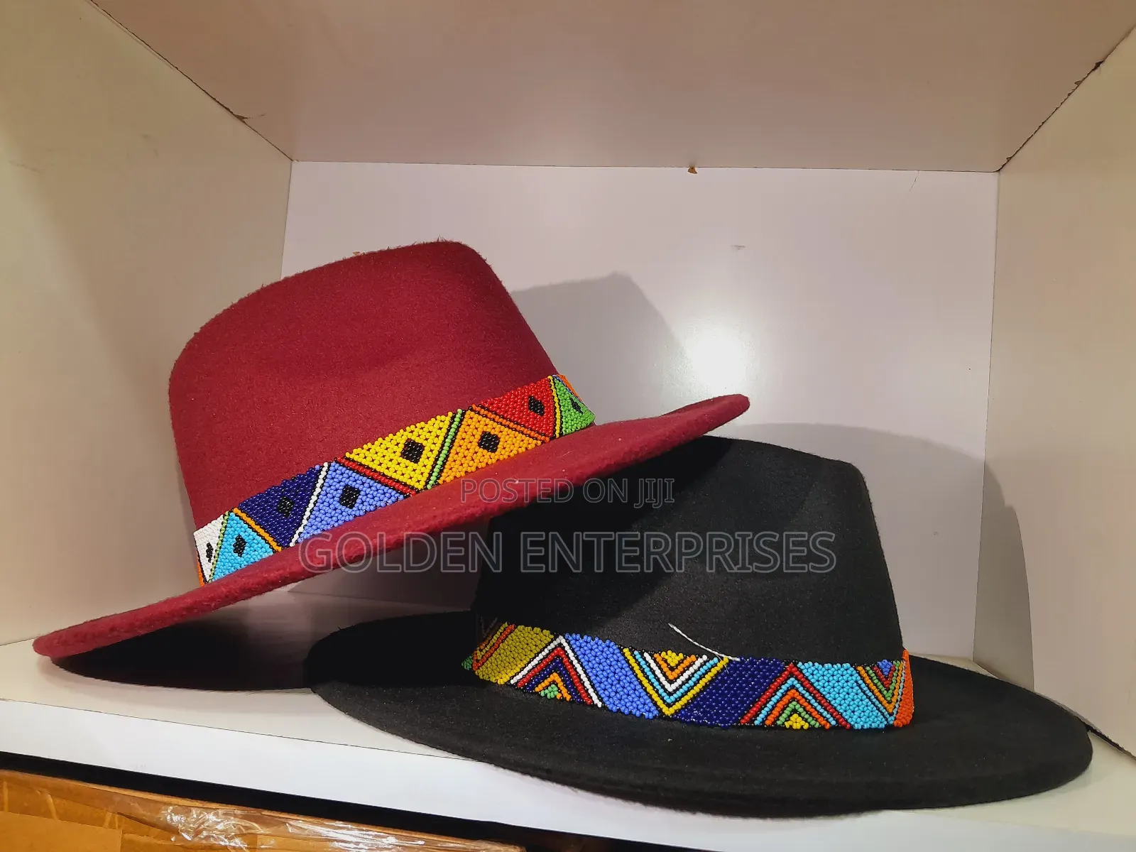Beaded Fedora Hat