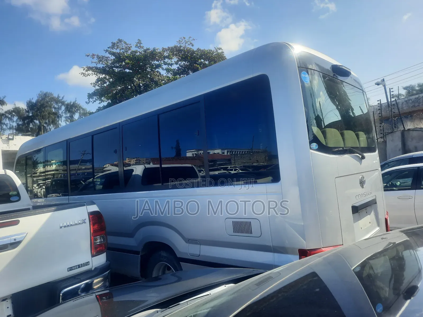 Toyota Coaster 2019 Silver