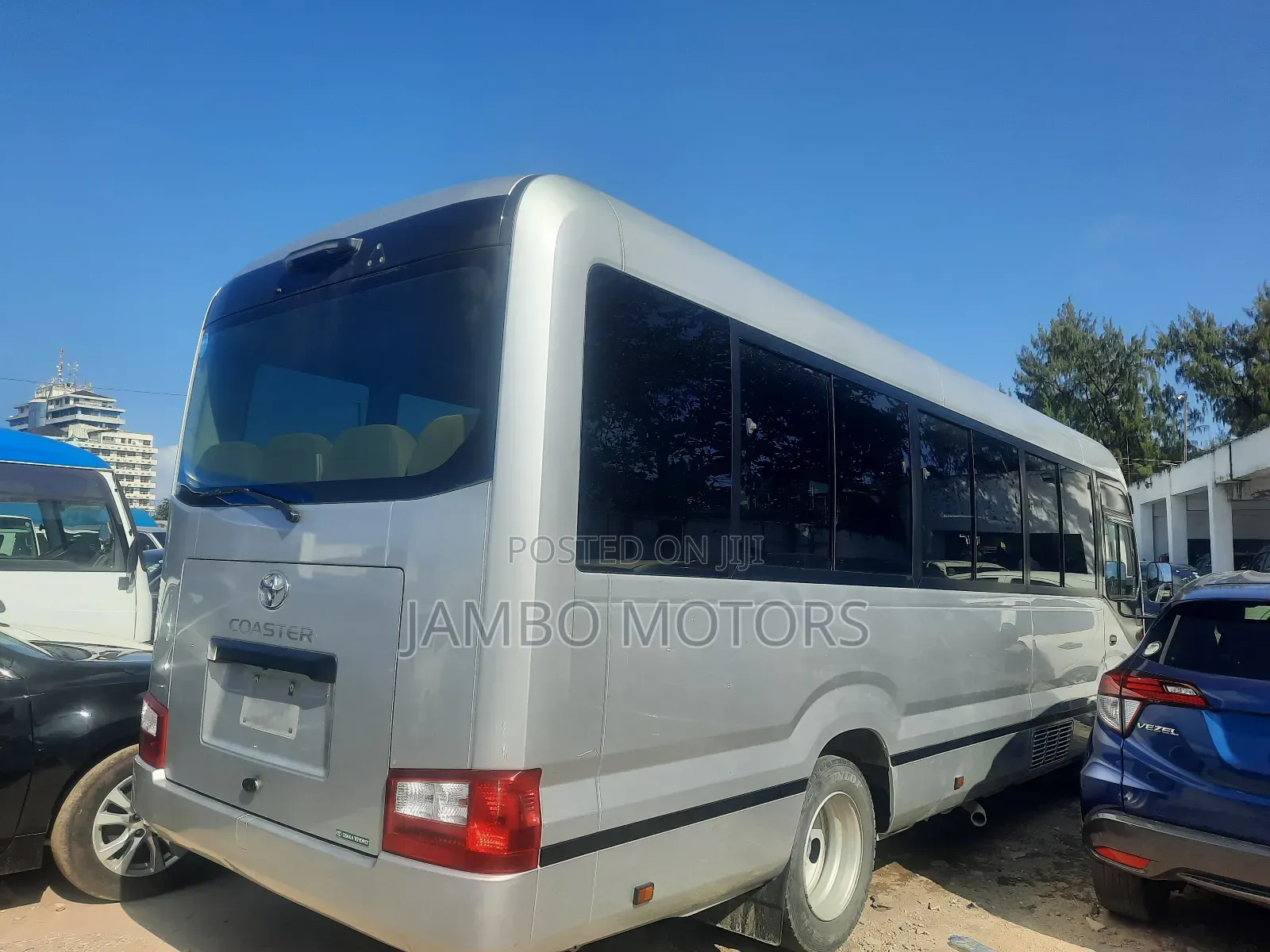 Toyota Coaster 2019 Silver