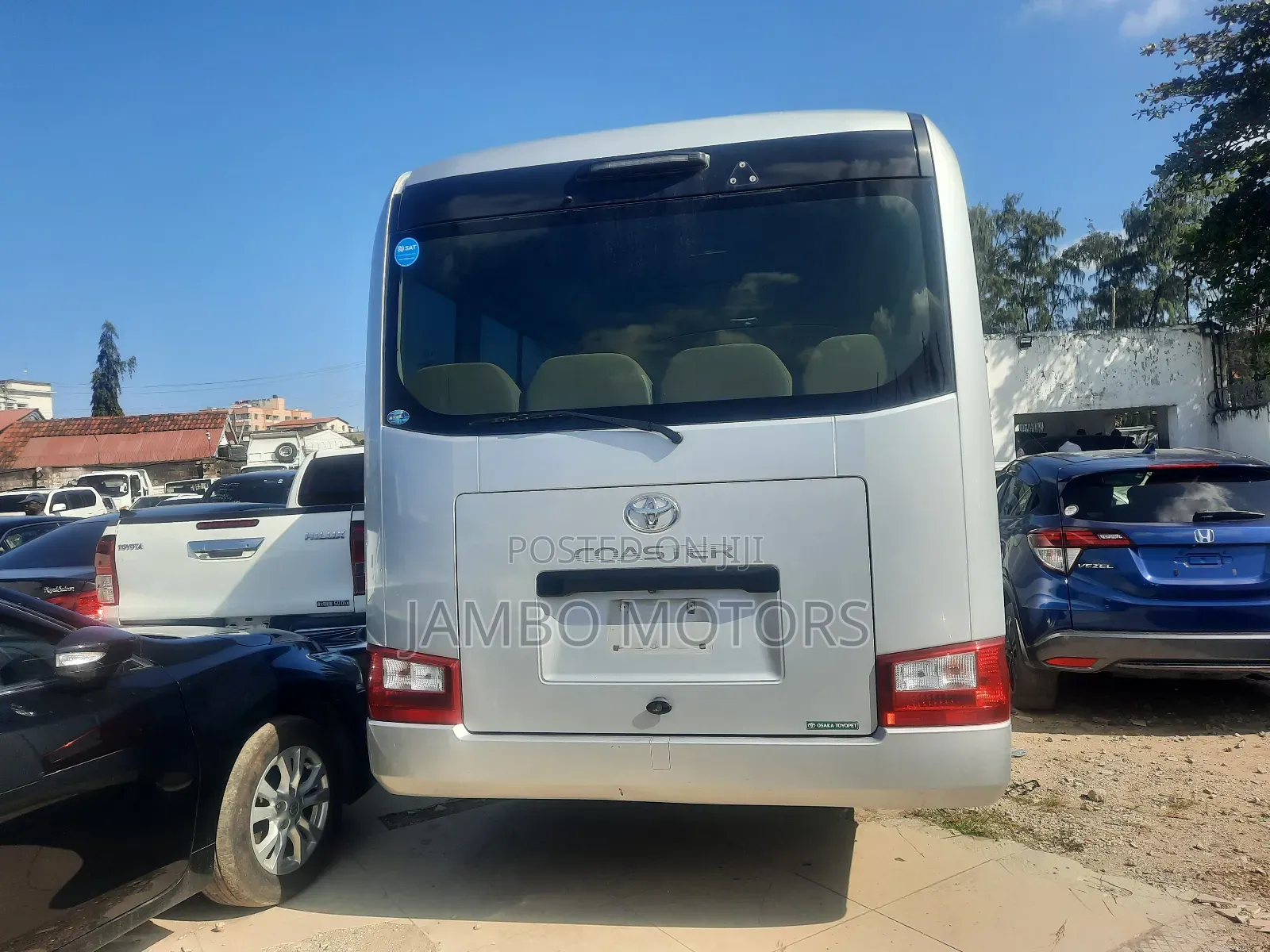 Toyota Coaster 2019 Silver