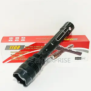 1108 Self Security Flashlight With Shock