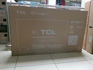TCL 58" Smart Uhd Google Tv Frameless