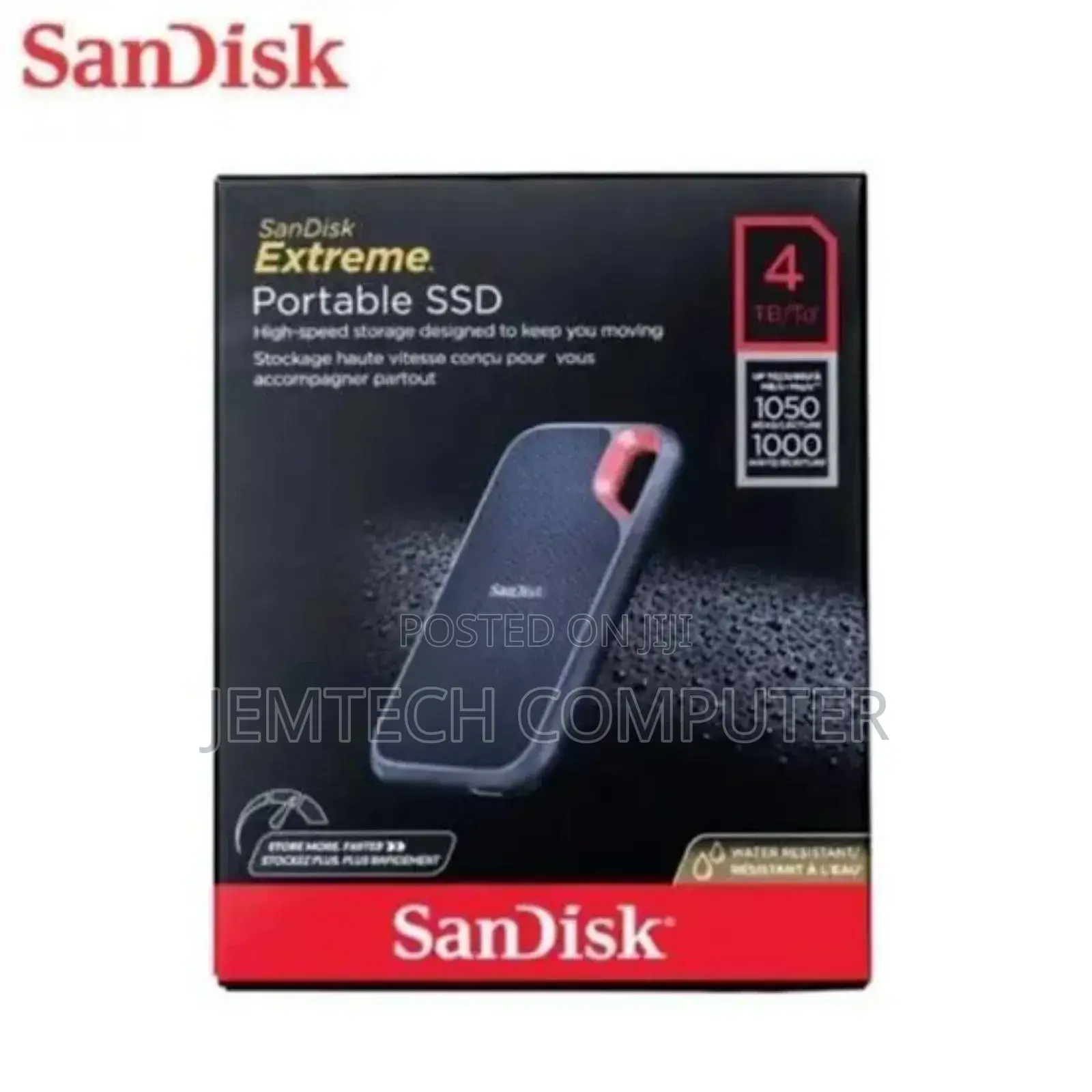 Sandisk 4tb, E81 Extreme Pro Portable SSD V2