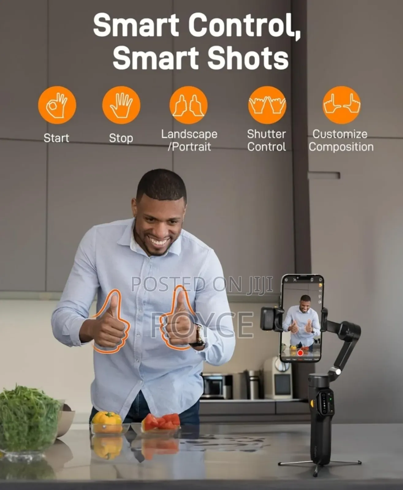 Steady V3 AI Tracking Smartphone Gimbal