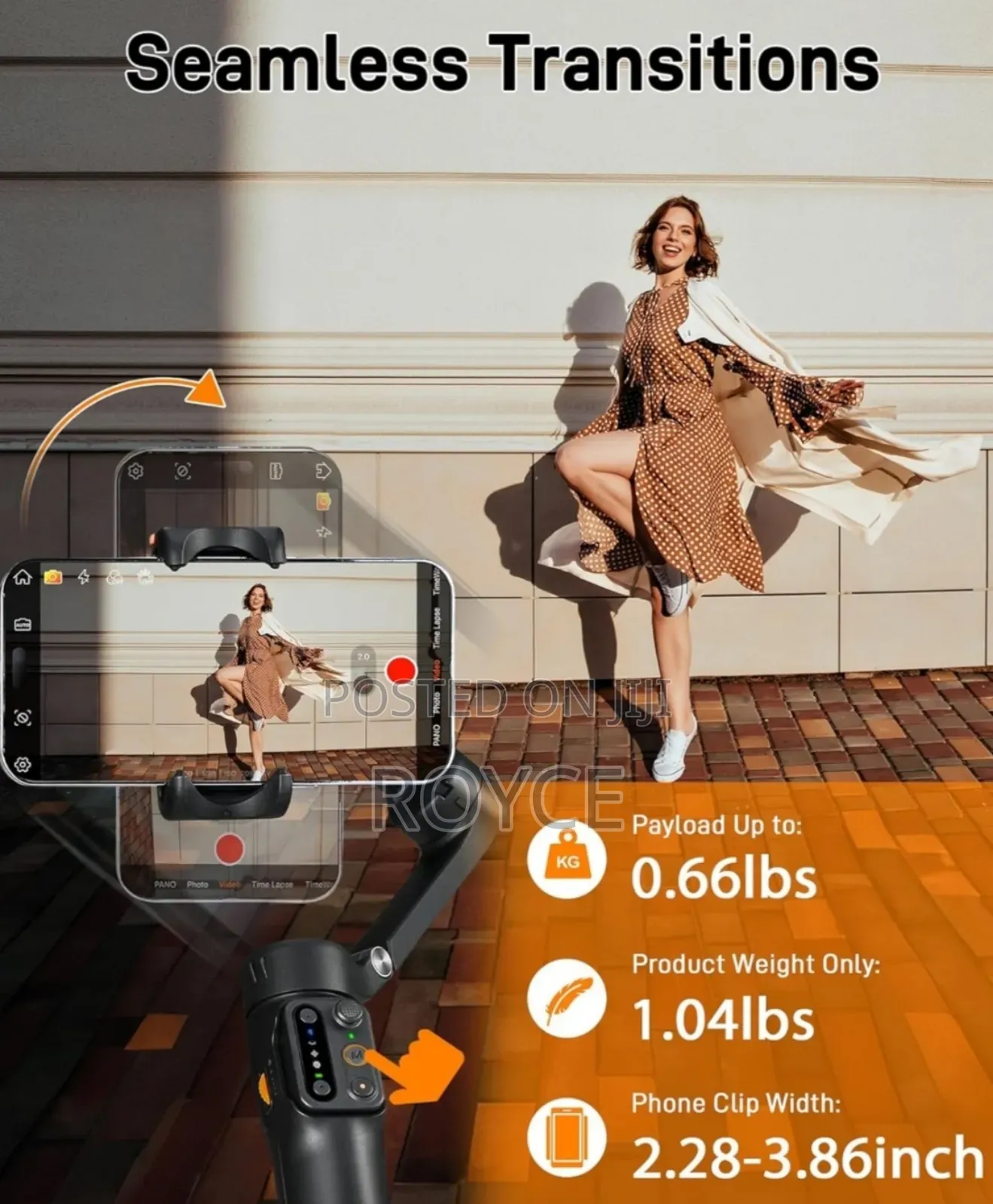Steady V3 AI Tracking Smartphone Gimbal