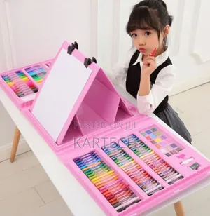 Super Mega 208pcs Kids Art Set