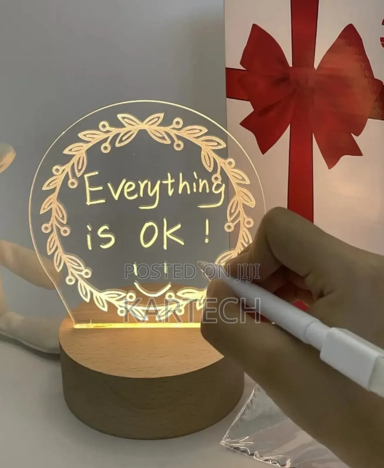 Note Board Creative Led Night Light USB Message Lamp